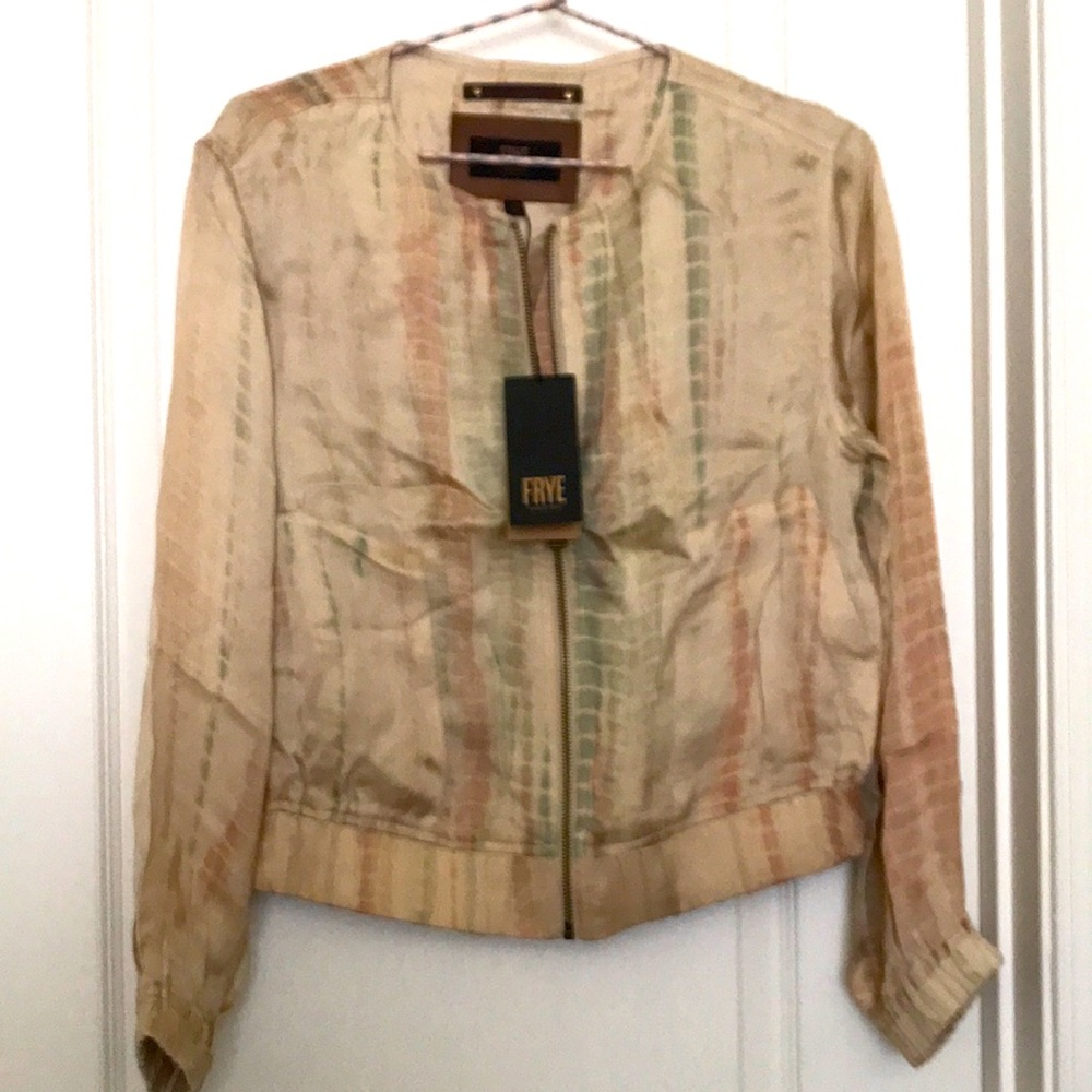 FRYE Mandira Tie Dye jacket retail $298